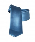        NM Slim szatén szett - Farmerkék Egyszínű nyakkendő